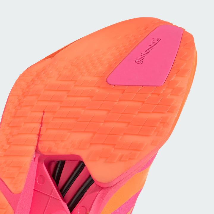 Adidas Womens Adizero Adios Pro 4 - Lucid Pink/Lucid Orange/Iron Metallic - Neutral - SS26