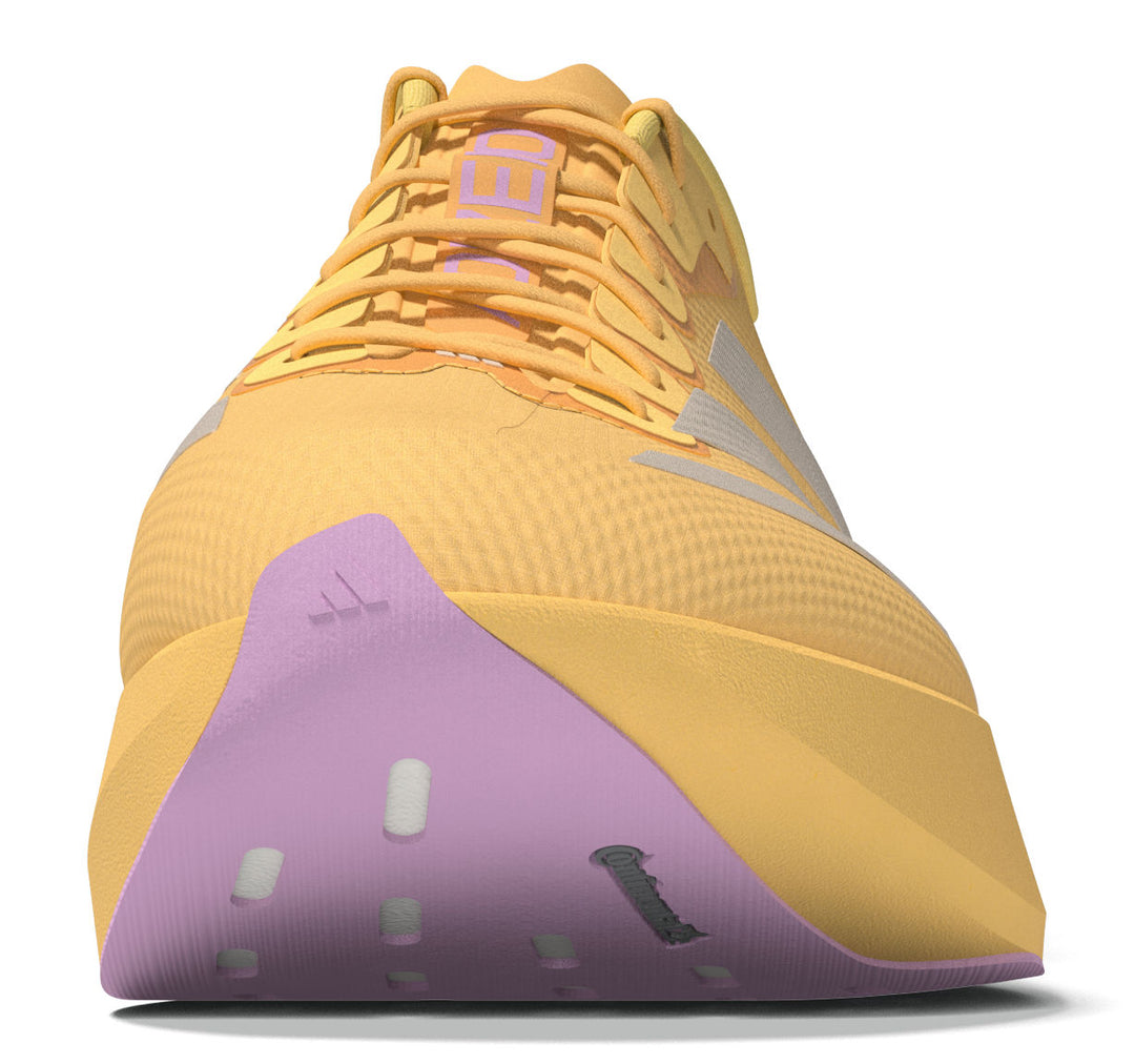 Adidas Damen Adizero Evo SL Woven - Ice Tangerine/Ice Gold Metallic/Bliss Lilac - Neutral - SS26