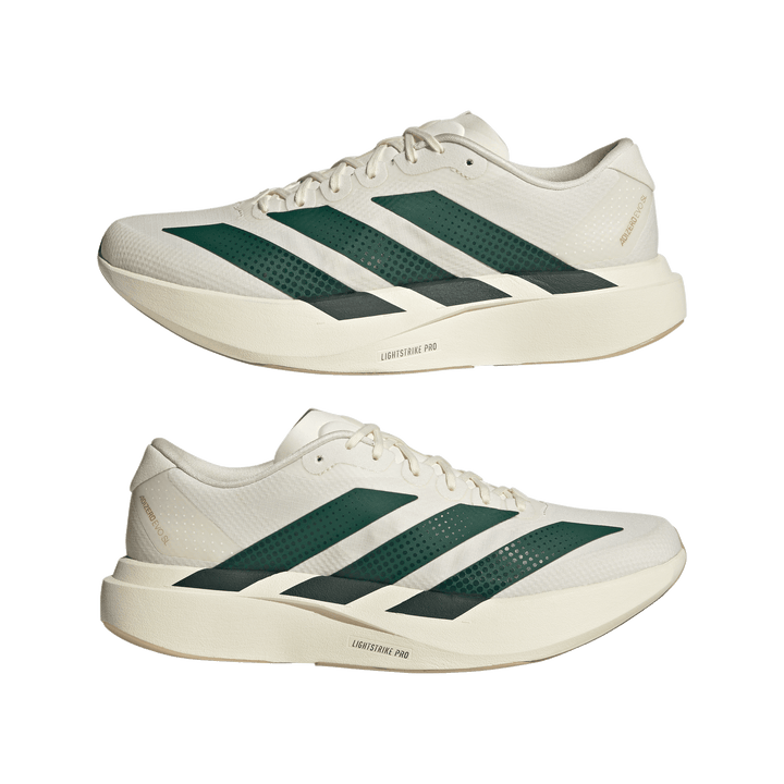 Adidas Mens Adizero Evo SL Woven - Off White/Collegiate Green/Royal Blue - Neutral - AW26