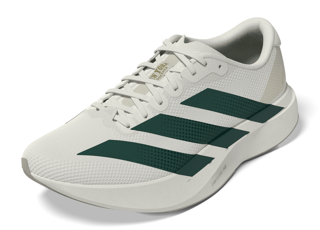 Adidas Mens Adizero Evo SL Woven - Off White/Collegiate Green/Royal Blue - Neutral - AW26