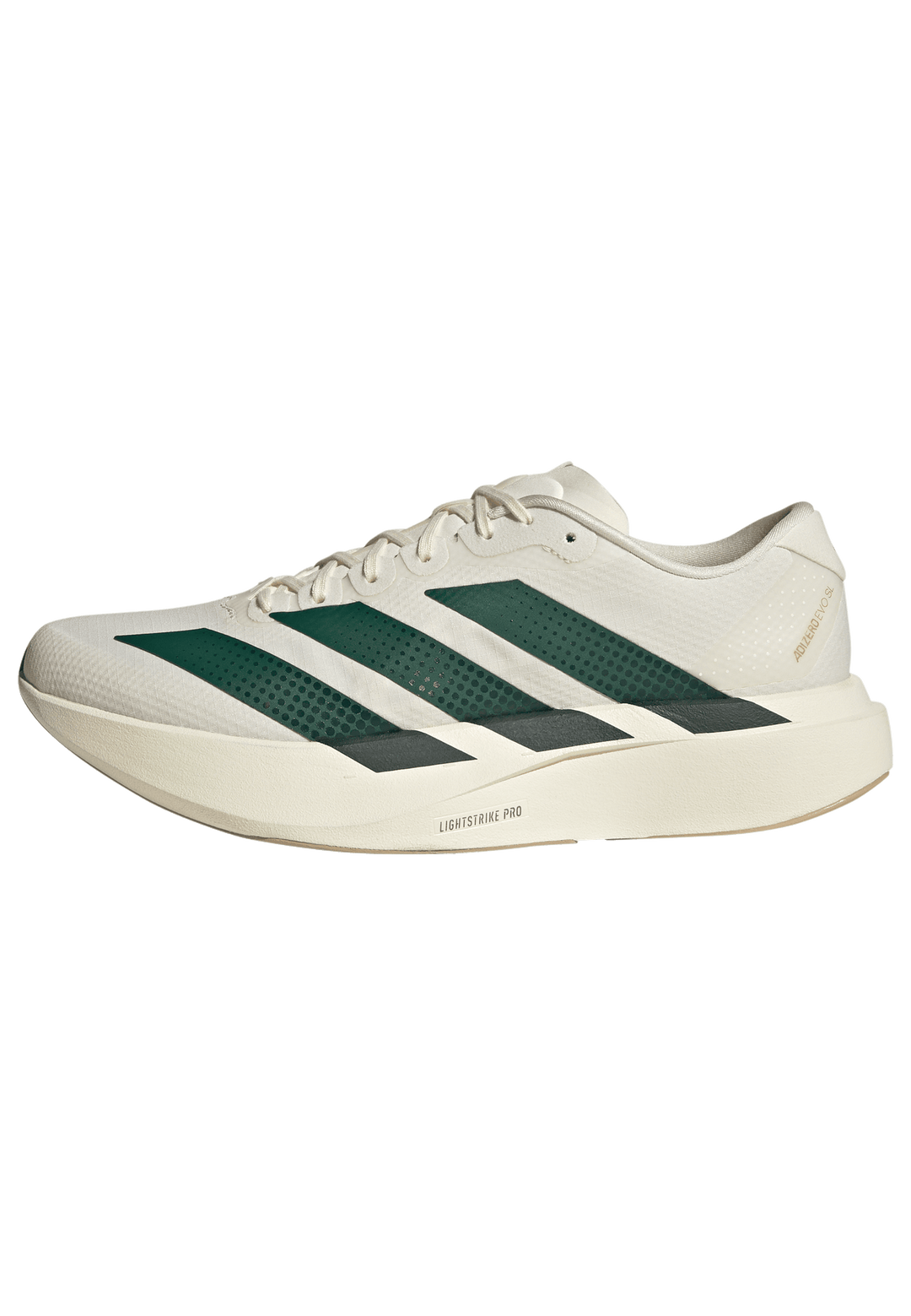Adidas Mens Adizero Evo SL Woven - Off White/Collegiate Green/Royal Blue - Neutral - AW26