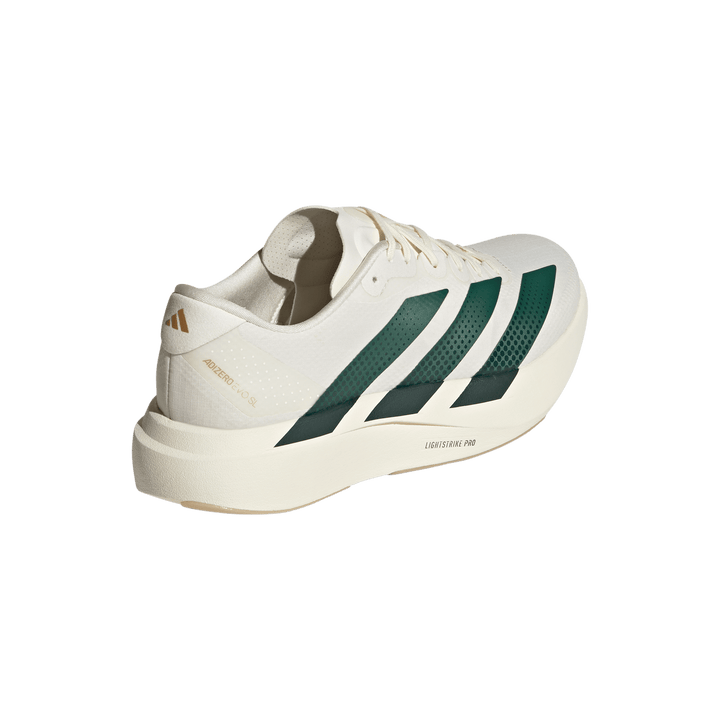 Adidas Mens Adizero Evo SL Woven - Off White/Collegiate Green/Royal Blue - Neutral - AW26