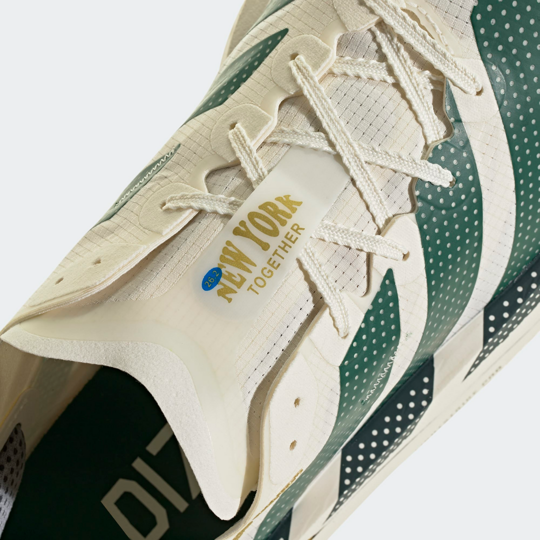 Adidas Mens Adizero Adios Pro 5 - Off White/Collegiate Green/Royal Blue - Neutral - AW26