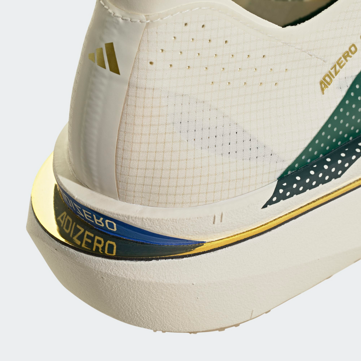 Adidas Mens Adizero Adios Pro 5 - Off White/Collegiate Green/Royal Blue - Neutral - AW26