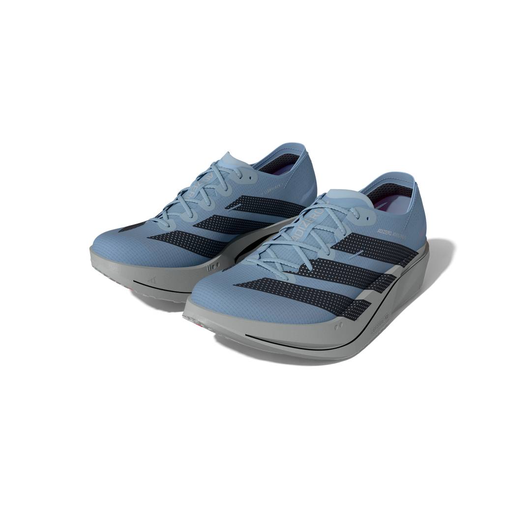Adidas Mens Adizero Adios Pro 5 - Clear Sky/Carbon/Silver Metallic - Neutral - AW26