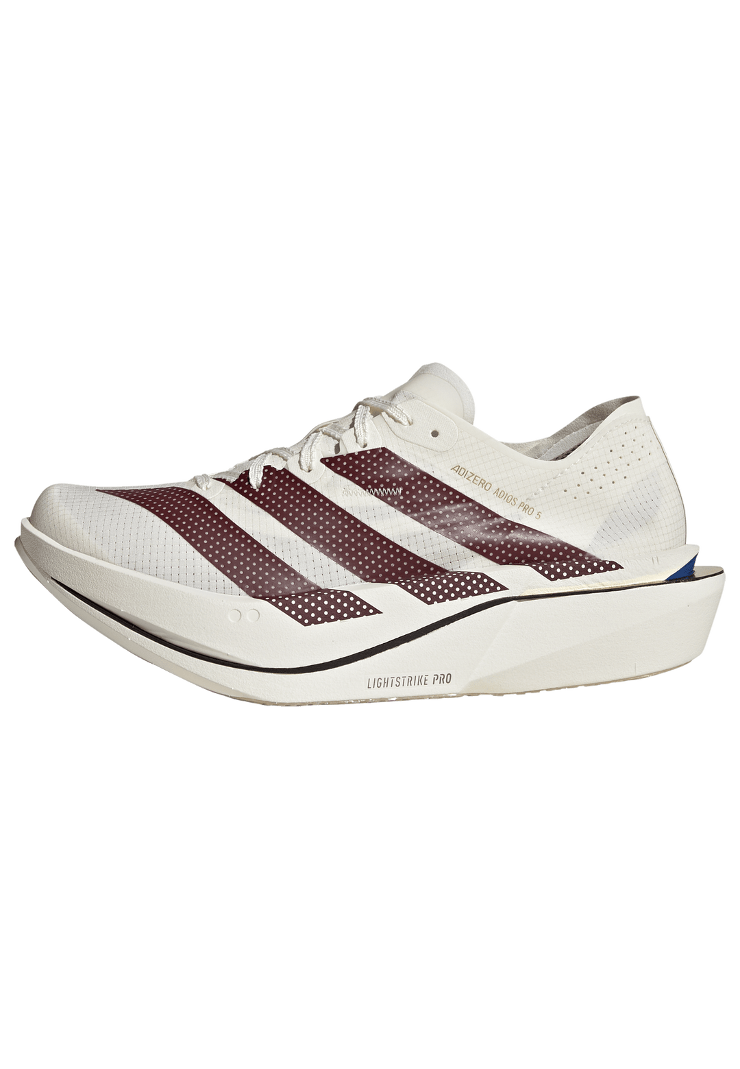 Adidas Womens Adizero Adios Pro 5 - Off White/Shadow Red/Royal Blue - Neutral - AW26