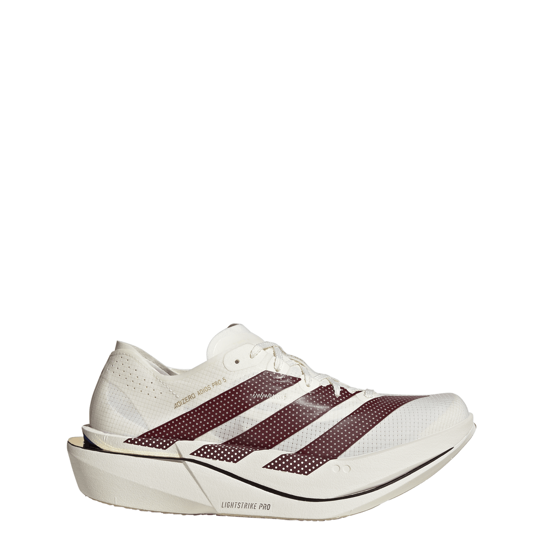 Adidas Mens Adizero Adios Pro 5 - Off White/Collegiate Green/Royal Blue - Neutral - AW26