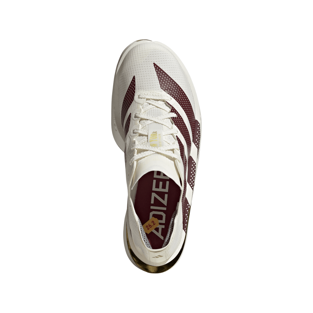 Adidas Mens Adizero Adios Pro 5 - Off White/Collegiate Green/Royal Blue - Neutral - AW26