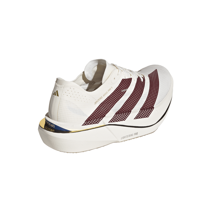 Adidas Mens Adizero Adios Pro 5 - Off White/Collegiate Green/Royal Blue - Neutral - AW26