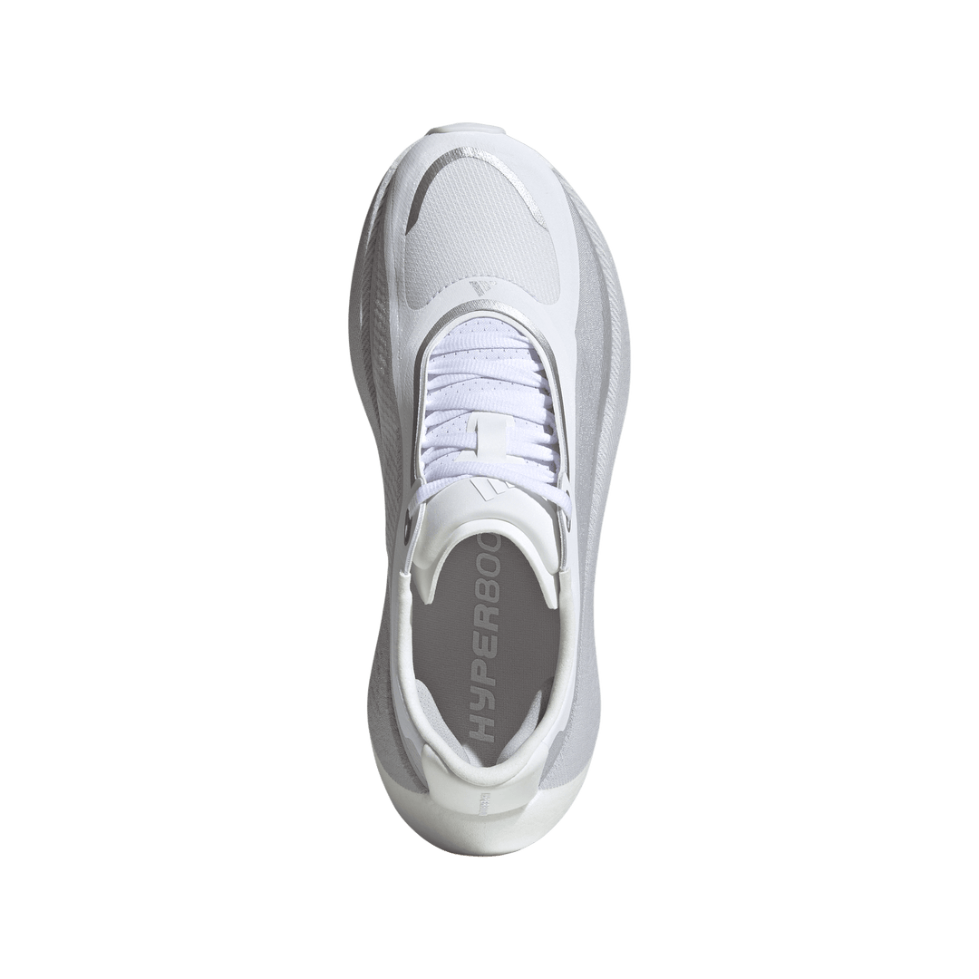 Adidas Womens Hyperboost Edge - Footwear White/Light Solid Grey/Silver Metallic  - Neutral - AW26