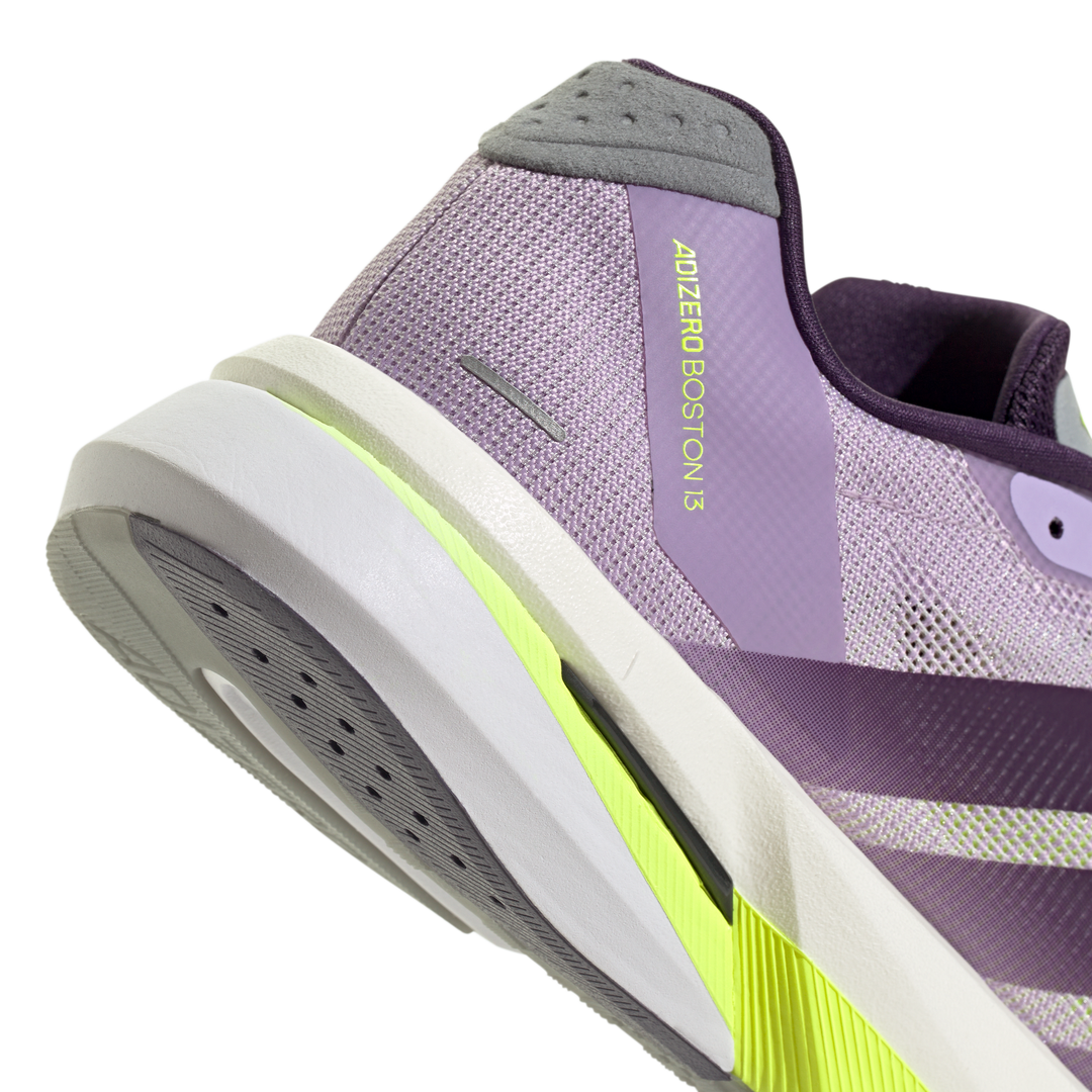 Adidas Womens Adizero Boston 13 - Powder Plum/Aurora Plum/Preloved Violet - Neutral - SS26