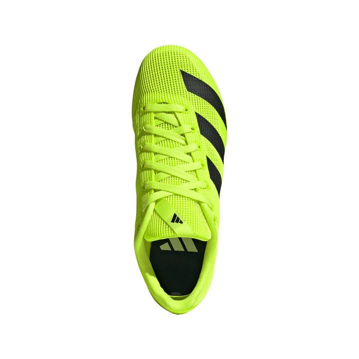 Adidas Allroundstar Junior Running Spikes - Lucid Lemon/Core Black/Silver Metallic - AW25