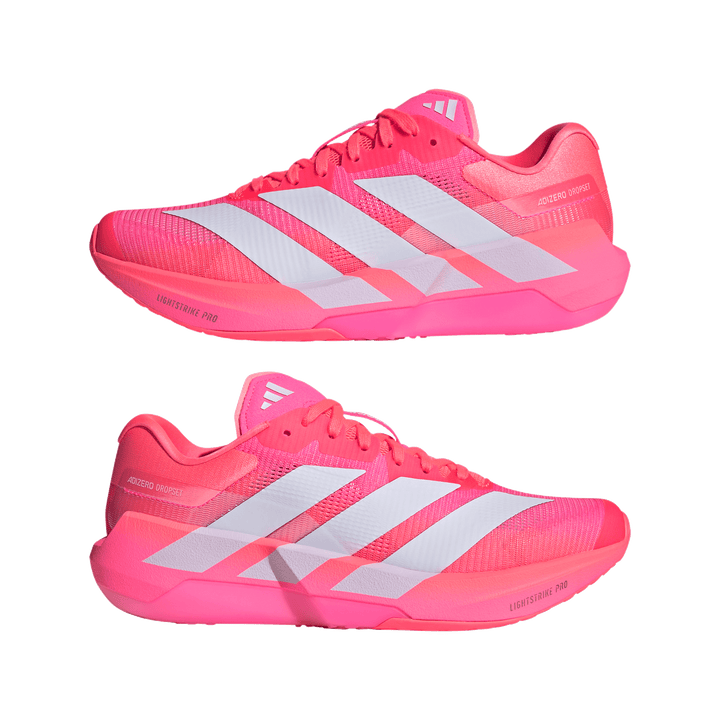 Adidas Womens Dropset Pro Training Shoes - Solar Turbo/Frozen Purple/Lucid Pink - AW26