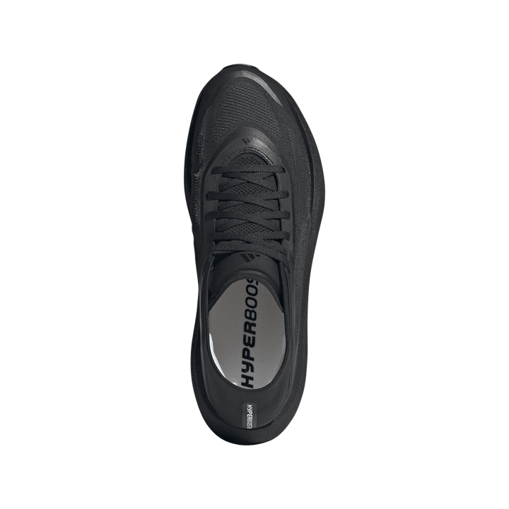 Adidas Mens Hyperboost Run - Core Black/Footwear White/Core Black - Neutral - AW26