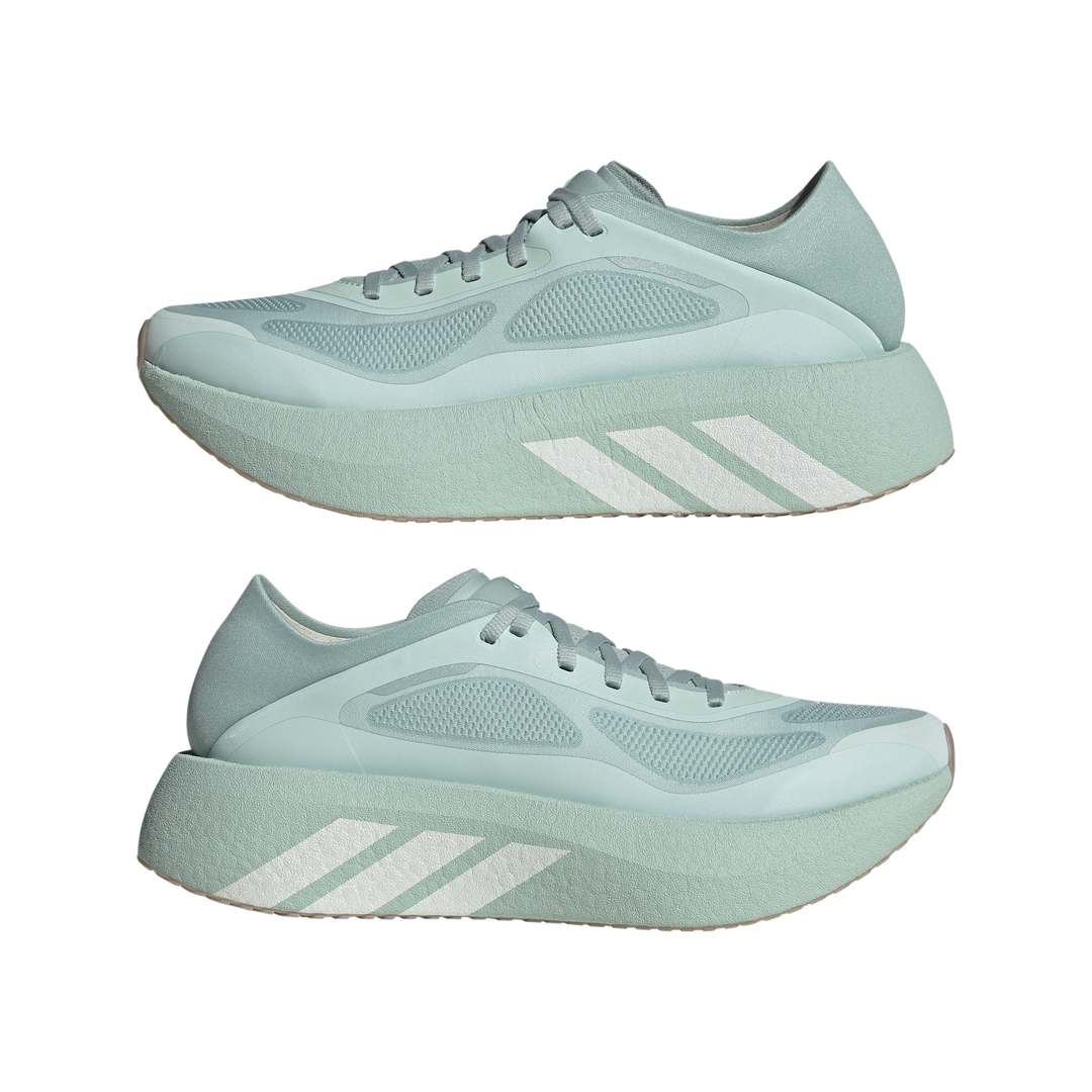 Adidas Womens Hyperboost Run - Vapour Green/Off White/Trace Khaki - Neutral - AW26