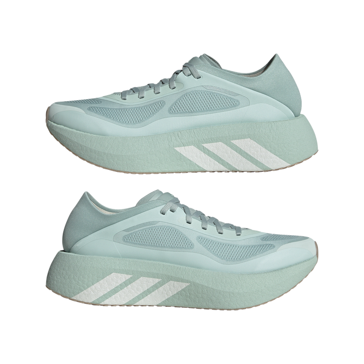 Adidas Womens Hyperboost Run - Vapour Green/Off White/Trace Khaki - Neutral - AW26