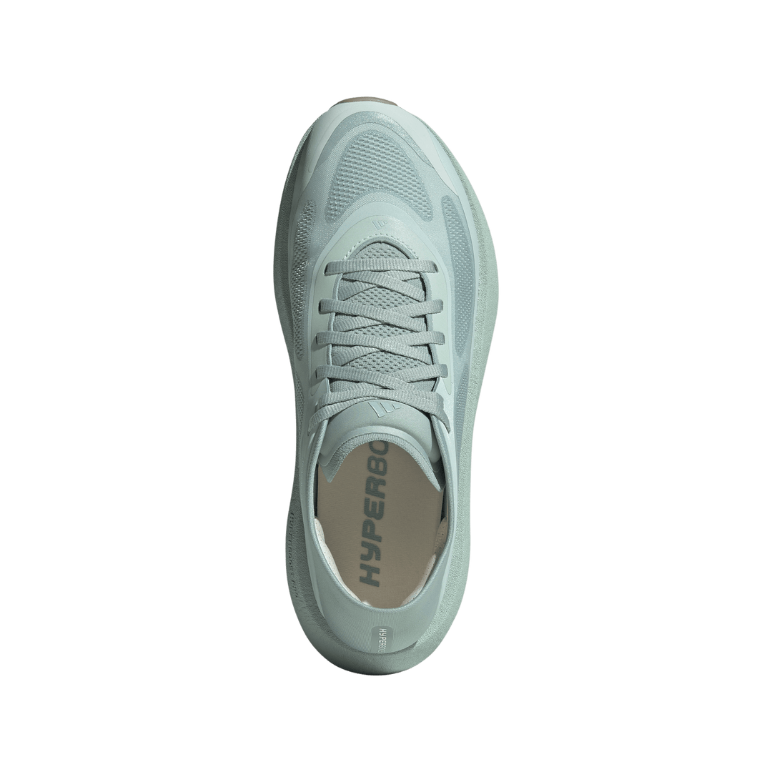 Adidas Womens Hyperboost Run - Vapour Green/Off White/Trace Khaki - Neutral - AW26