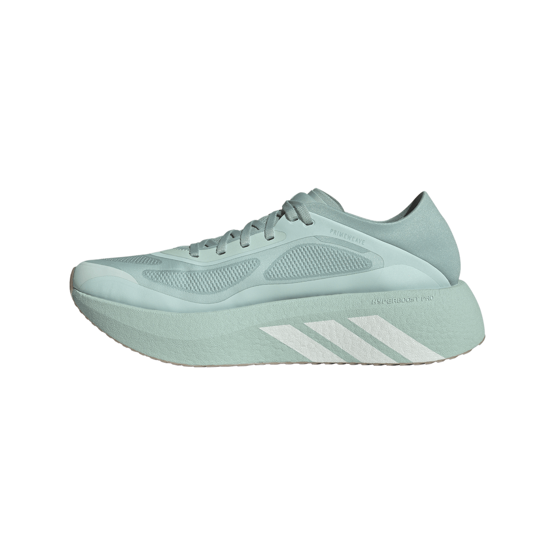 Adidas Womens Hyperboost Run - Vapour Green/Off White/Trace Khaki - Neutral - AW26