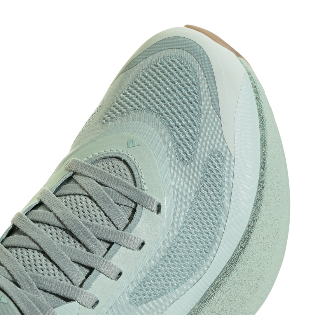 Adidas Womens Hyperboost Run - Vapour Green/Off White/Trace Khaki - Neutral - AW26