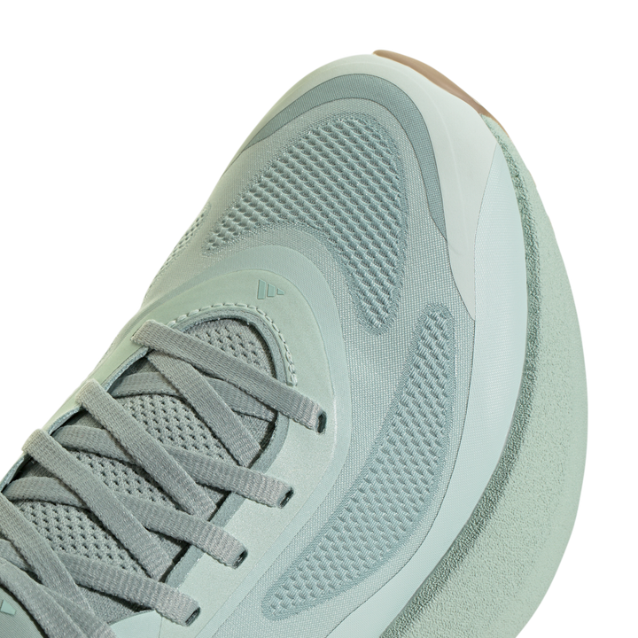 Adidas Womens Hyperboost Run - Vapour Green/Off White/Trace Khaki - Neutral - AW26
