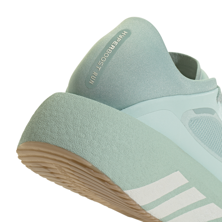 Adidas Womens Hyperboost Run - Vapour Green/Off White/Trace Khaki - Neutral - AW26