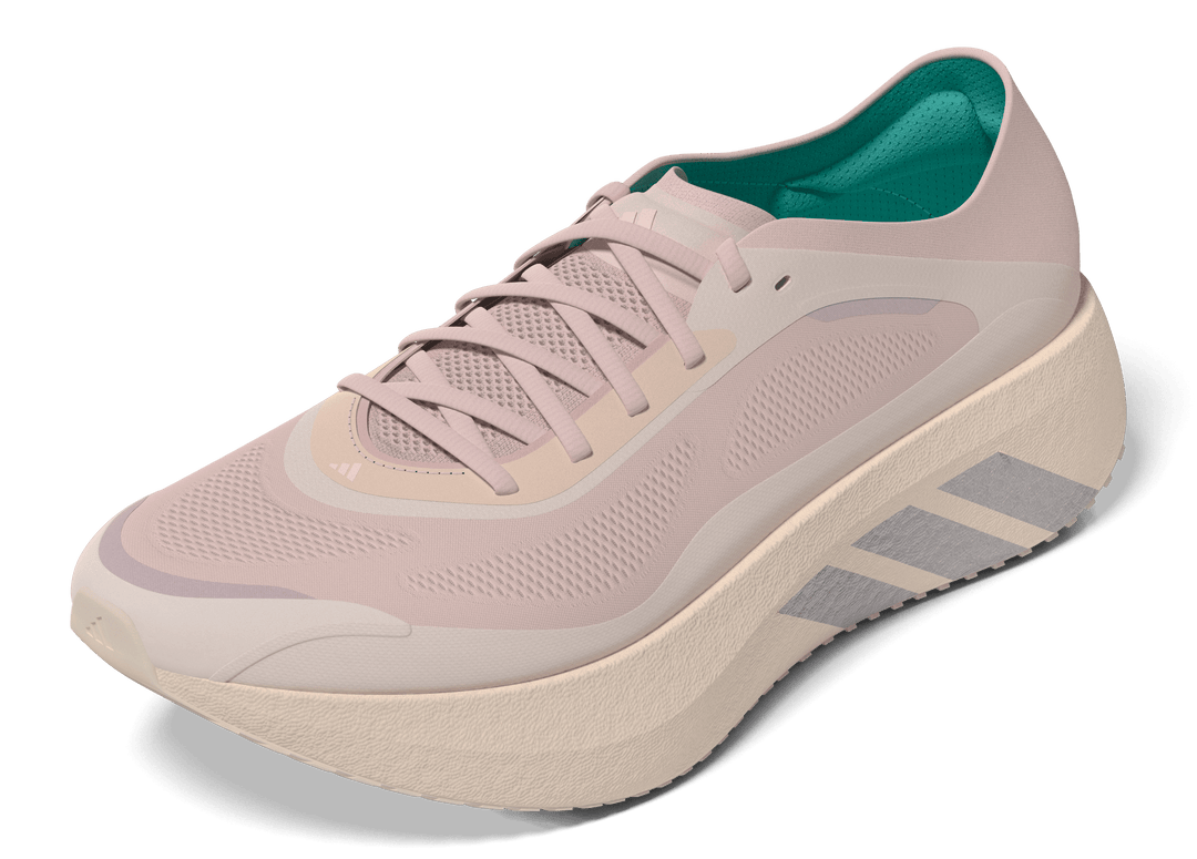 Adidas Womens Hyperboost Run - Pink Tint/Wonder Taupe/Flash Aqua - Neutral - AW26