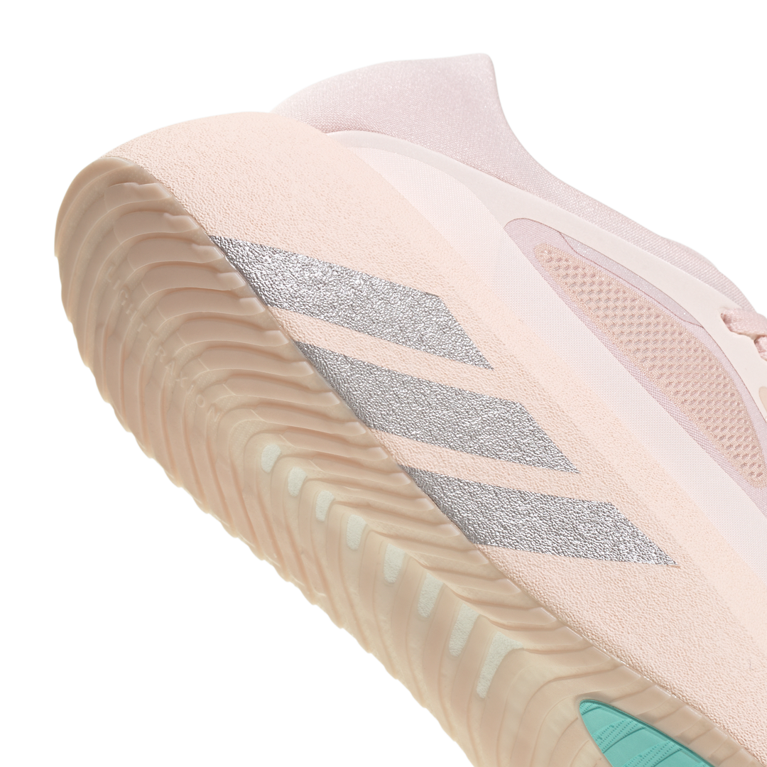 Adidas Womens Hyperboost Run - Pink Tint/Wonder Taupe/Flash Aqua - Neutral - AW26