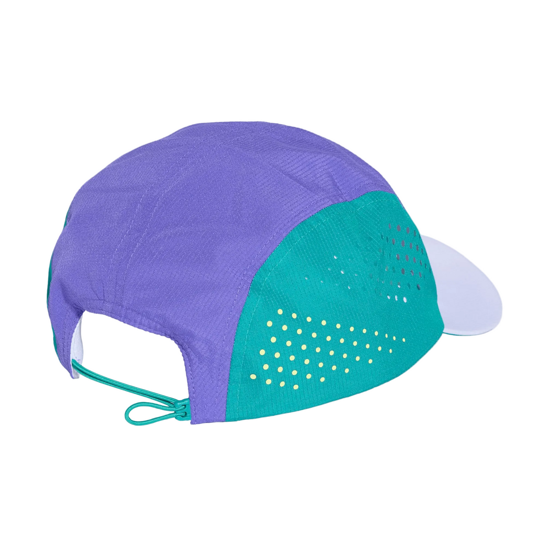Adidas Run 5 Panel Climacool Cap - Equipment Green/Frozen Lemon