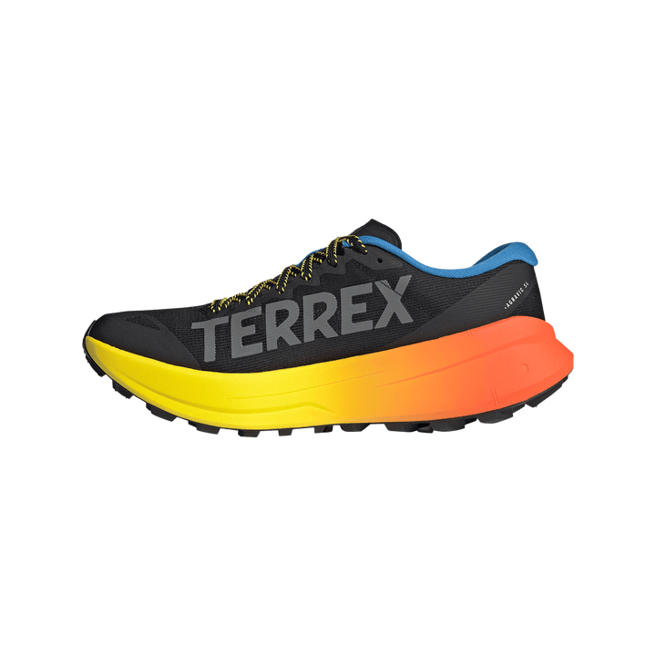 Adidas Mens Terrex Agravic SL - Core Black/Grey Three/Semi Impact Orange - Trail - AW26