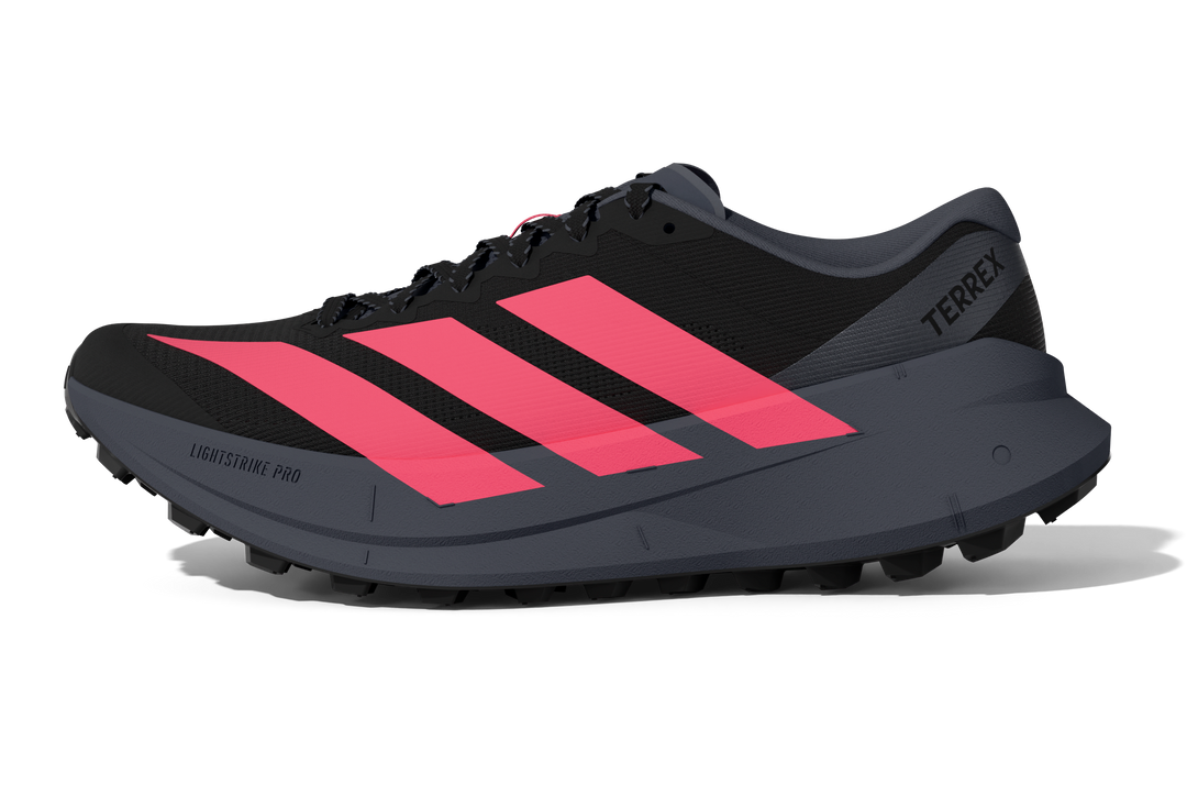 Adidas Womens Agravic SL - Core Black/Solar Turbo/Aurora Onix - Trail - AW26