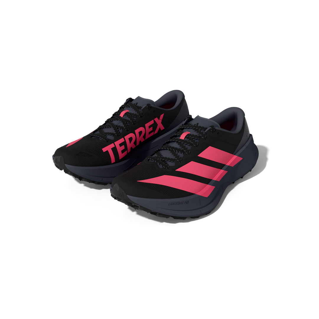Adidas Womens Agravic SL - Core Black/Solar Turbo/Aurora Onix - Trail - AW26