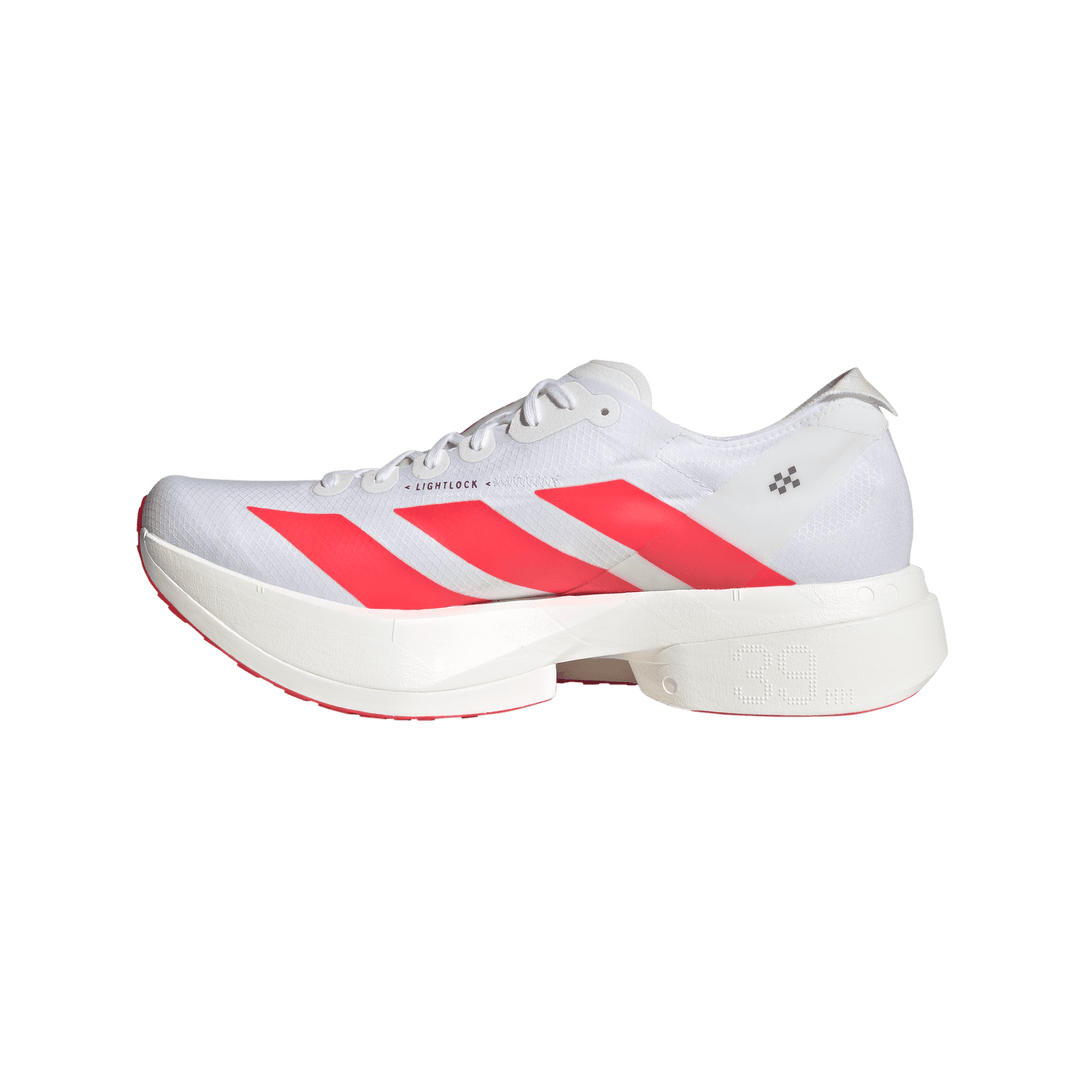 Adidas Mens Adizero Adios Pro 4 - Footwear White/Lucid Red/Shock Purple - Neutral - AW26