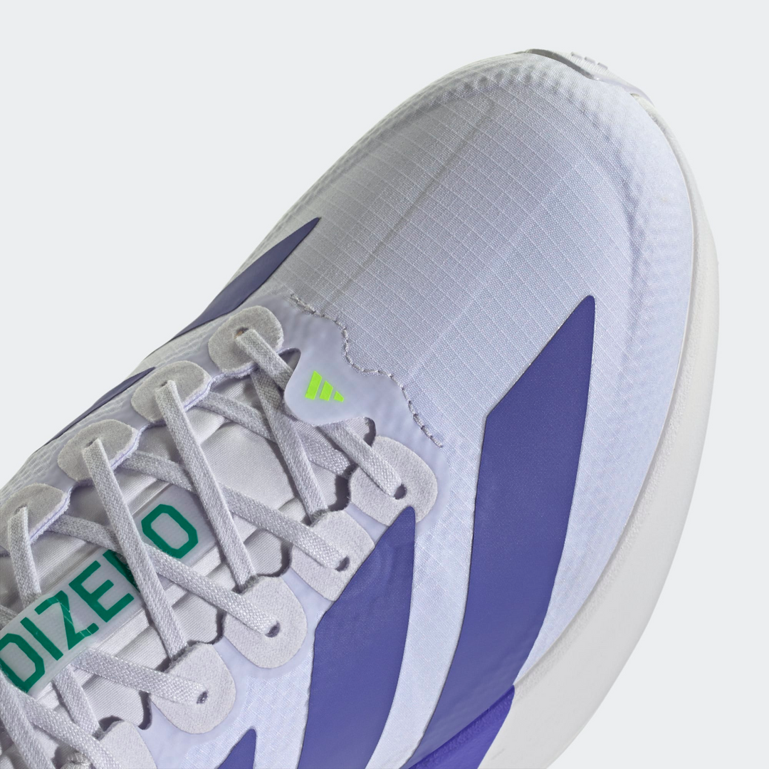 Adidas Mens Adizero Evo SL Woven - Frozen Purple/Solar Purple/Equipment Green - Neutral - AW26
