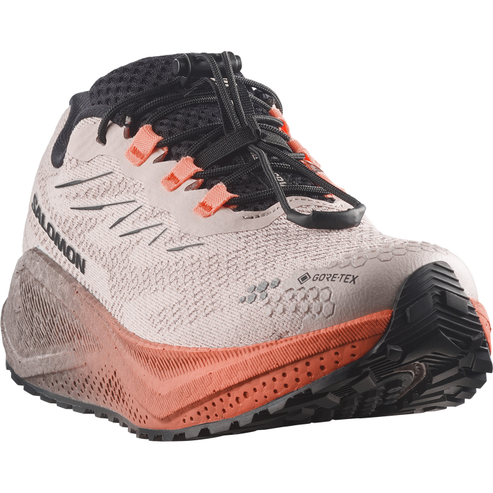 Salomon Womens Aero Blaze 4 GRVL GTX - Rainy Day/Black - Trail - AW26