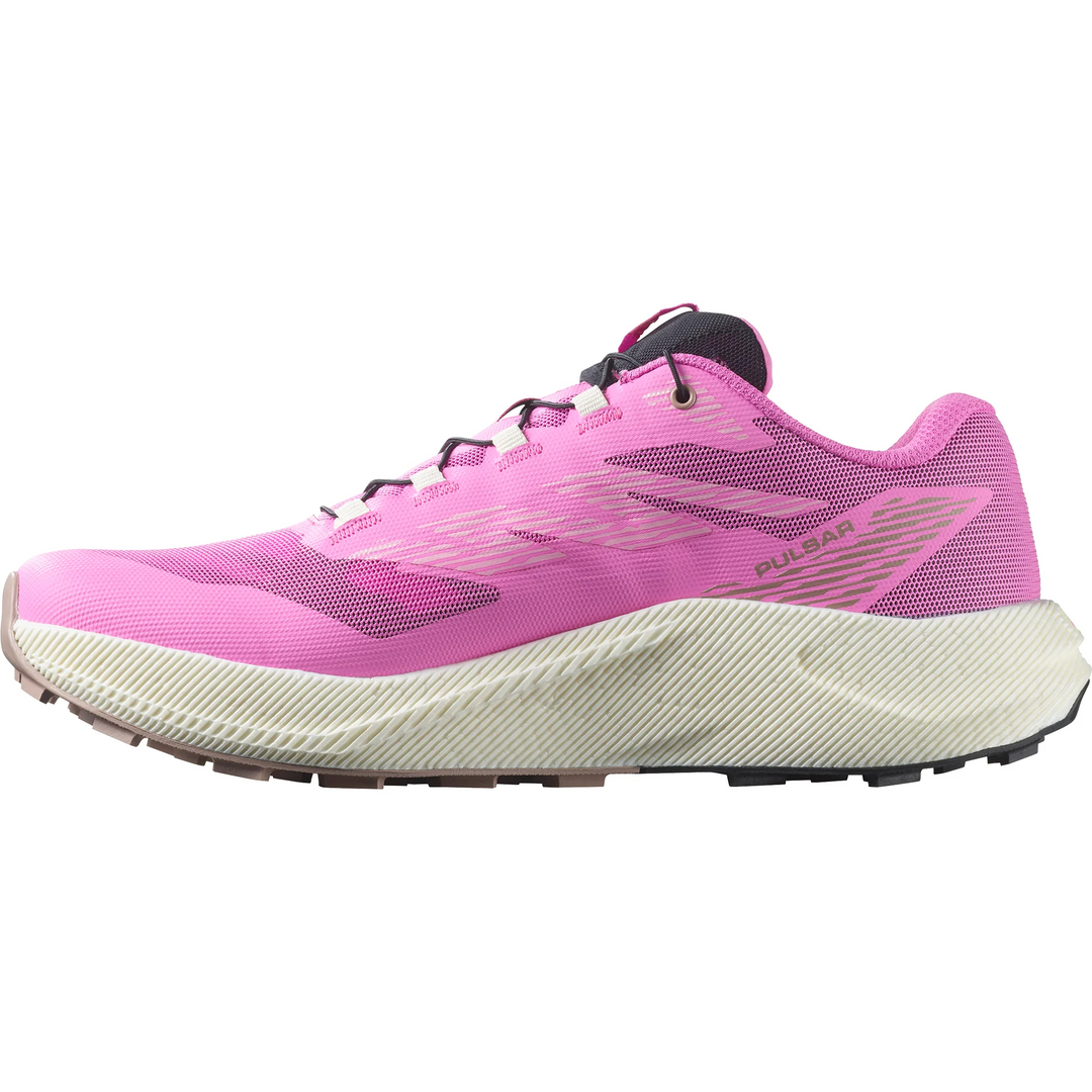 Salomon Womens PULSAR - Cyclamen/Vanilla Ice/Etherea - Trail - AW25