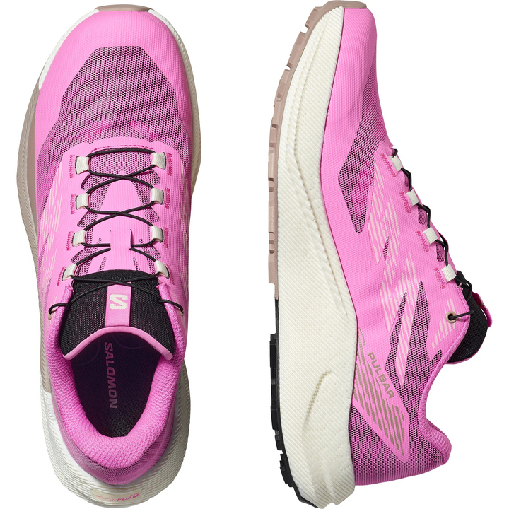 Salomon Womens PULSAR - Cyclamen/Vanilla Ice/Etherea - Trail - AW25