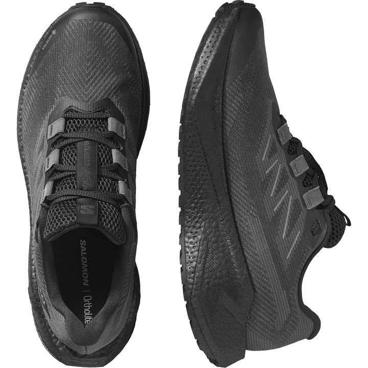 Salomon Mens Aero Blaze 3 GRVL GTX - Black/Asphalt/Black - Trail - AW25
