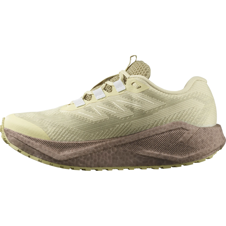 Salomon Womens Aero Blaze 3 GRVL GTX - Green Haze/Iron/Ice Flow - Trail - AW25