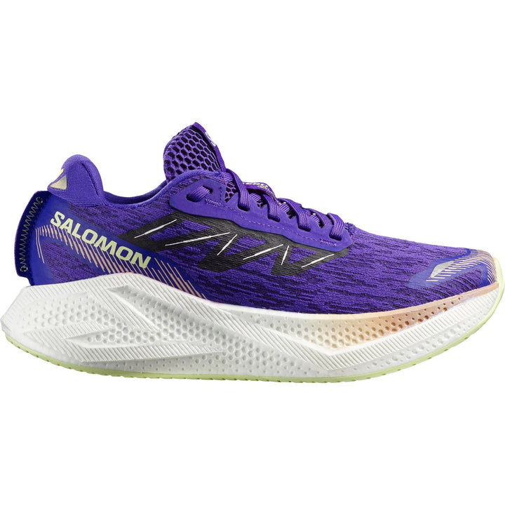 Salomon Womens Aero Glide 4 - Deep Blue/White/Butterfly - Neutral - SS26