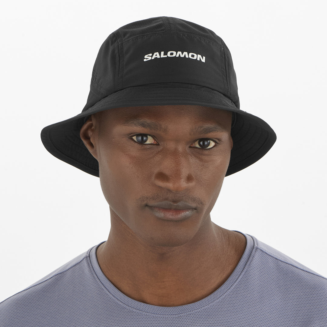 Salomon Unisex Shakeout Bucket Hat – Tiefschwarz