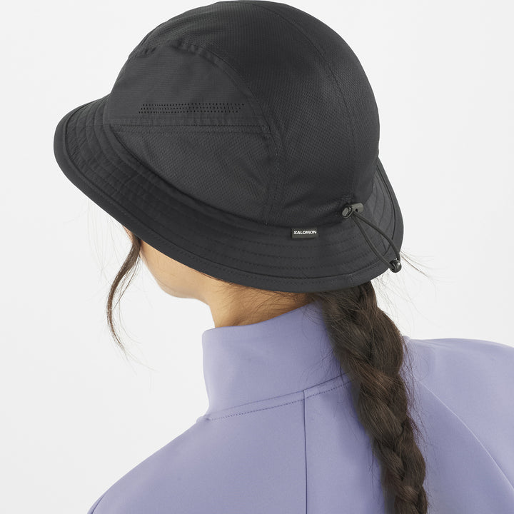 Salomon Unisex Shakeout Bucket Hat – Tiefschwarz