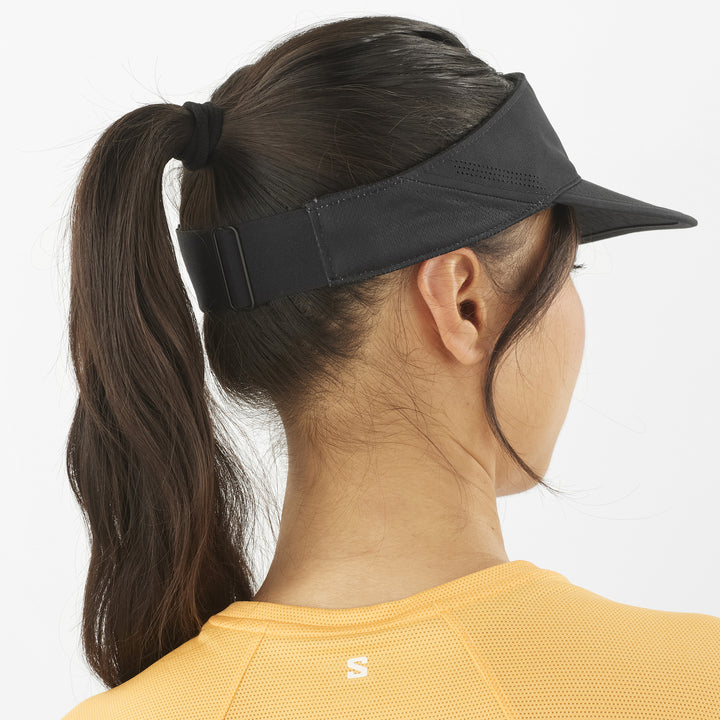 Salomon Unisex Shakeout Visor - Deep Black