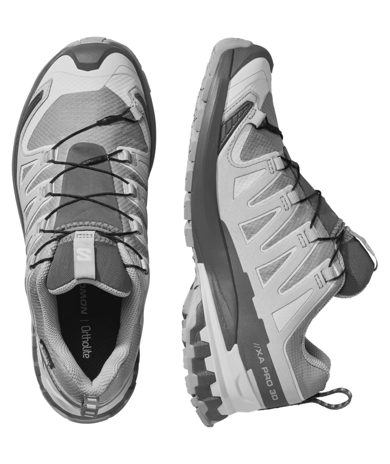Salomon Womens XA Pro 3D V9 GTX - Alloy/Castlerock/Lunar Rock - Trail - AW26