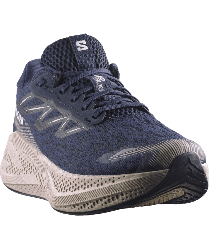 Salomon Mens Aero Glide 4 - Maritime Blue/Silver Cloud/White - Neutral - AW26