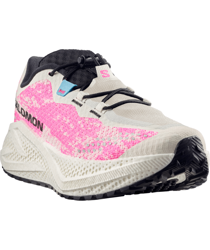 Salomon Womens Aero Glide 4 GRVL - Vanilla Ice/Knockout Pink - Trail - SS26