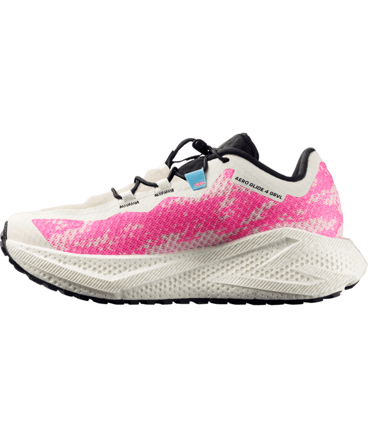 Salomon Womens Aero Glide 4 GRVL - Vanilla Ice/Knockout Pink - Trail - SS26
