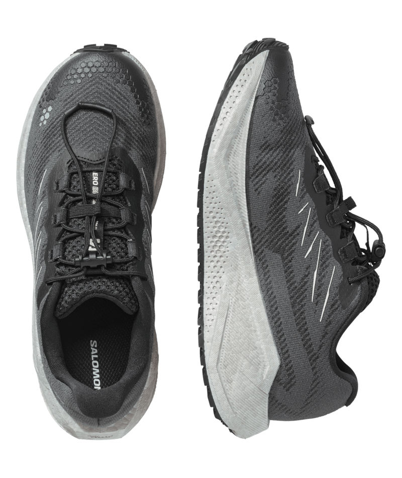 Salomon Womens Aero Blaze 4 GRVL - Black/Silver Cloud/Black - Trail - AW26