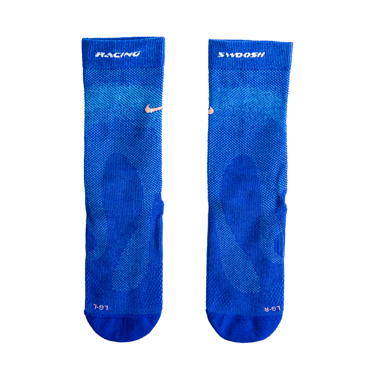 Nike Running Lightweight Crew Socks - Hyper Blue/Light Current Blue/Crimson Bliss