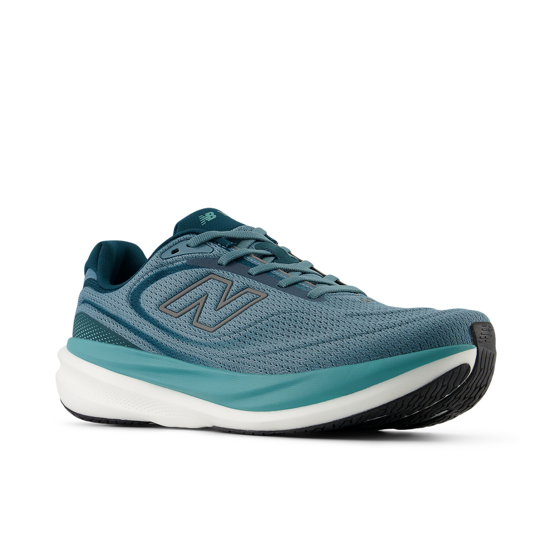 New Balance Mens 1080V15 - Medusa Green/Dark Silver Metallic/Salt Water - Neutral - SS26
