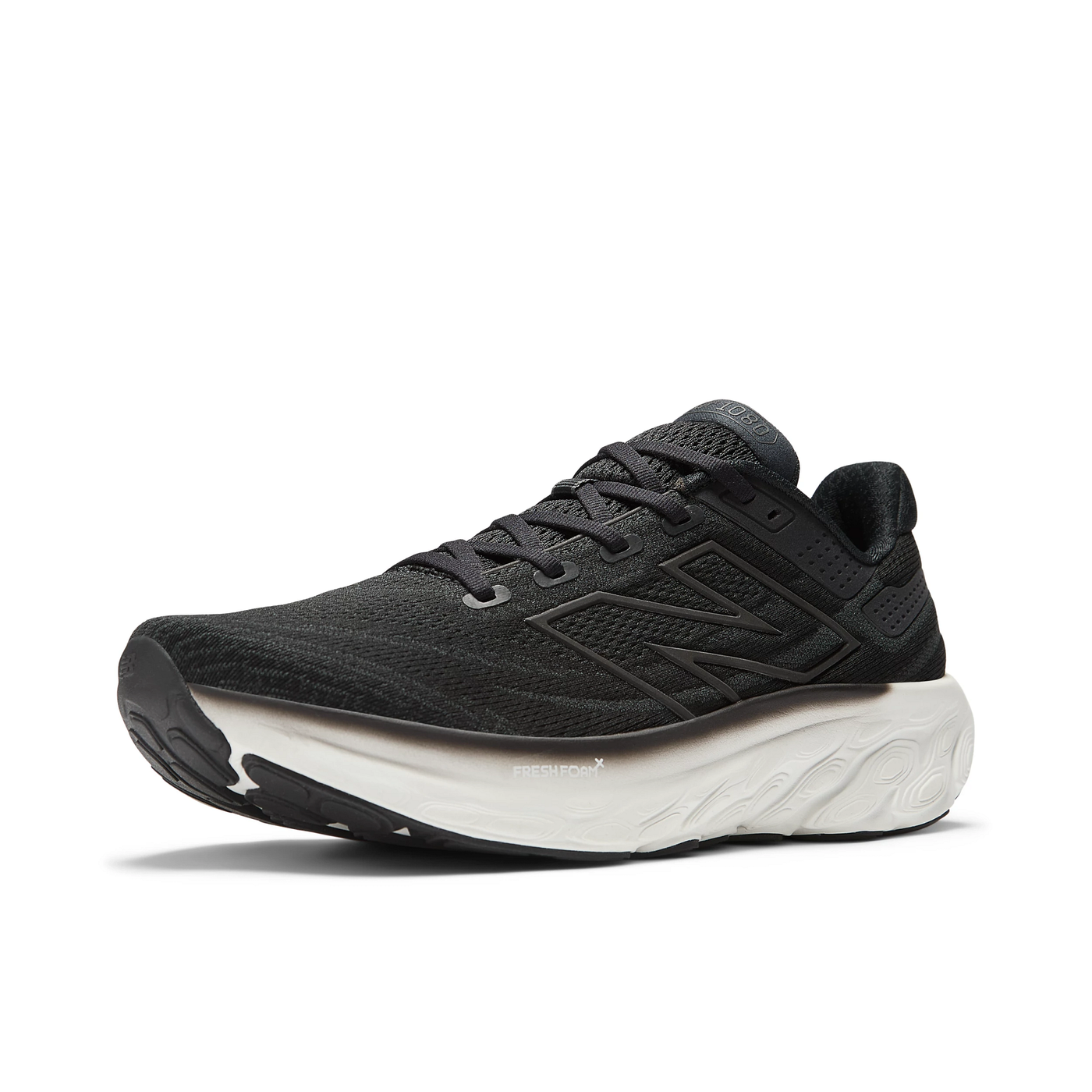 New Balance Mens 1080V13 - Black/White - Neutral